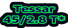 Tessar 45/2.8 T*